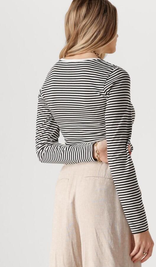 MSCH COPENHAGEN Dames Tops & T-shirts Mschgemma Hadrea O Top Stp Grijs - Foto 3