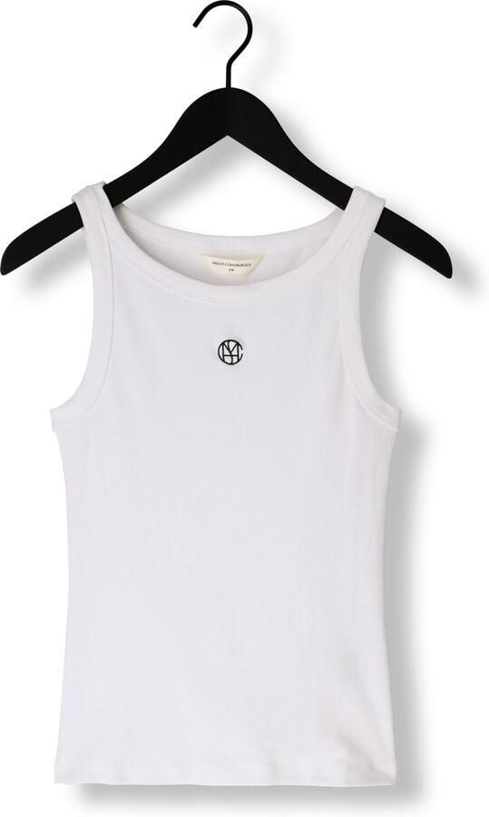 MSCH COPENHAGEN Dames Tops & T-shirts Mschgubbe Rasmia Icon Sl Top Wit - Foto 4