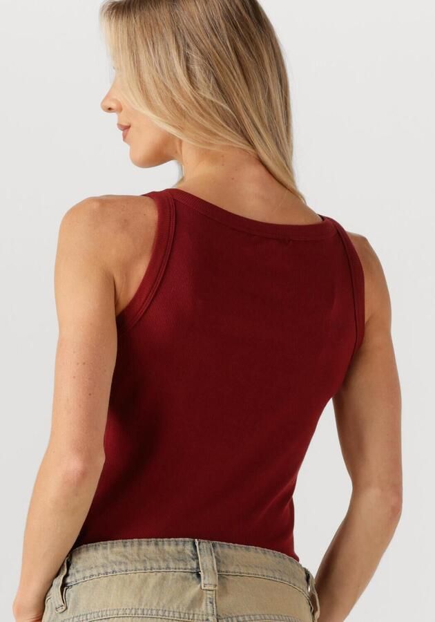 MSCH COPENHAGEN Dames Tops & T-shirts Mschgubbe Rasmia Sl Top Bordeaux