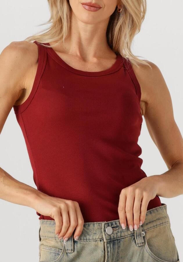 MSCH COPENHAGEN Dames Tops & T-shirts Mschgubbe Rasmia Sl Top Bordeaux - Foto 2