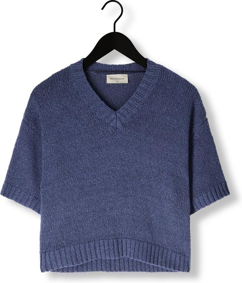 MSCH COPENHAGEN Dames Tops & T-shirts Mschhannalie 2 4 V Pullover Donkerblauw