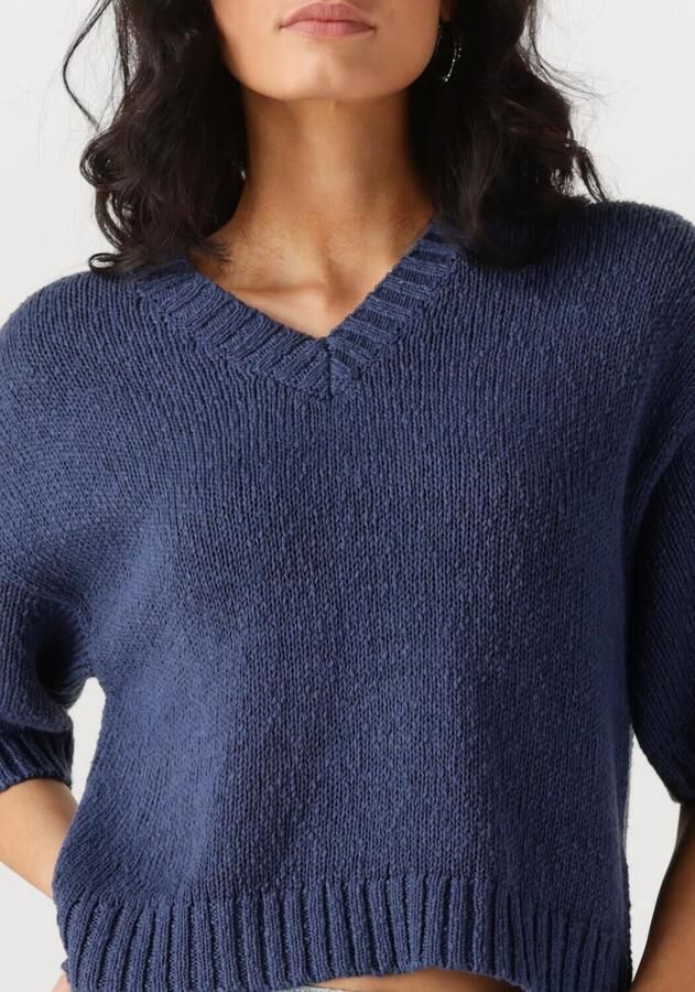 MSCH COPENHAGEN Dames Tops & T-shirts Mschhannalie 2 4 V Pullover Donkerblauw - Foto 2