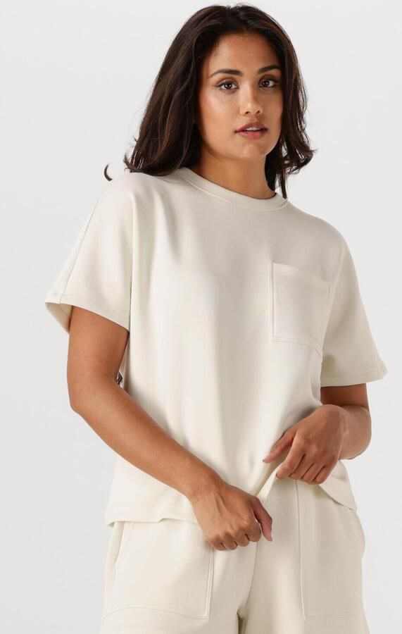 MSCH COPENHAGEN Dames Tops & T-shirts Mschharissa Ima Q Ss Sweatshirt Ecru - Foto 4