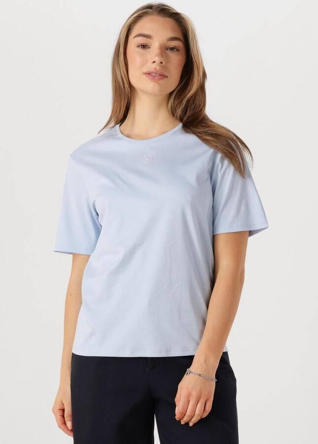 MSCH COPENHAGEN Dames Tops & T-shirts Mschmelea Icon Tee Lichtblauw - Foto 4