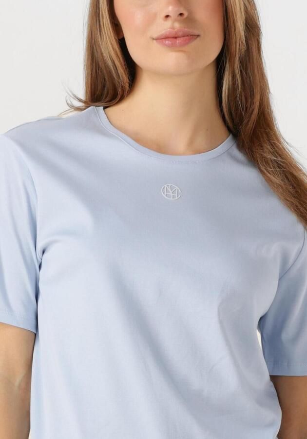 MSCH COPENHAGEN Dames Tops & T-shirts Mschmelea Icon Tee Lichtblauw - Foto 3
