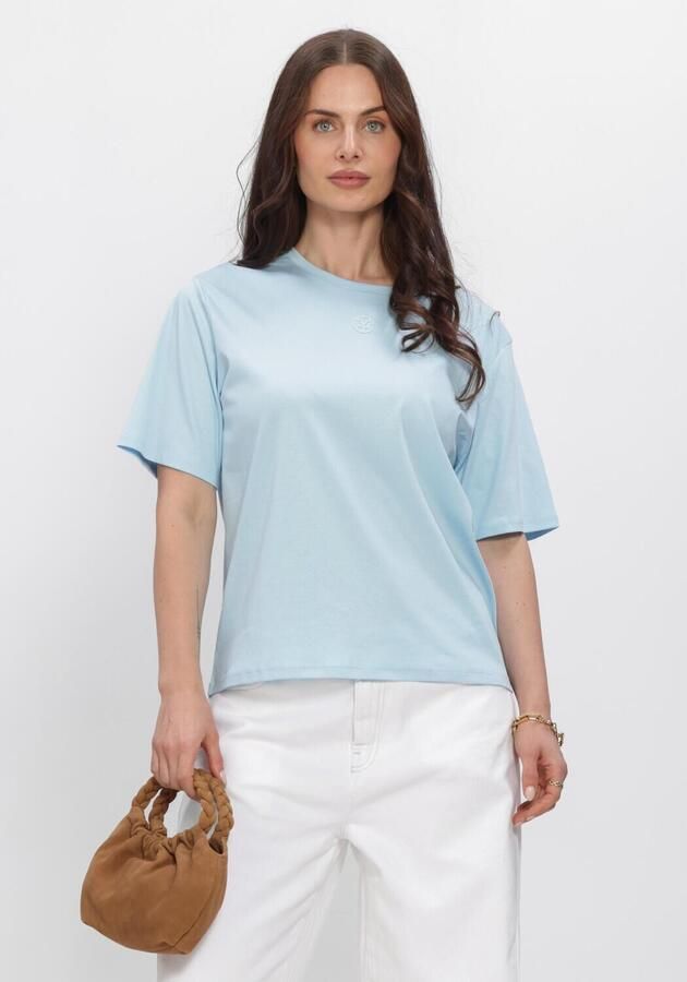 MSCH COPENHAGEN Dames Tops & T-shirts Mschmelea Icon Tee Lichtblauw