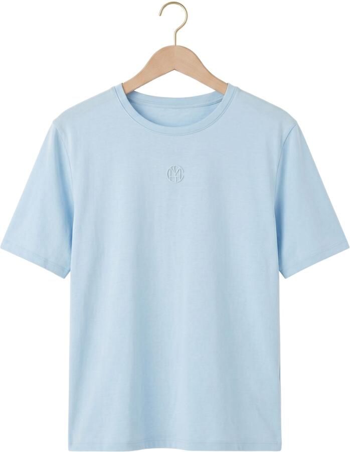 MSCH COPENHAGEN Dames Tops & T-shirts Mschmelea Icon Tee Lichtblauw - Foto 2