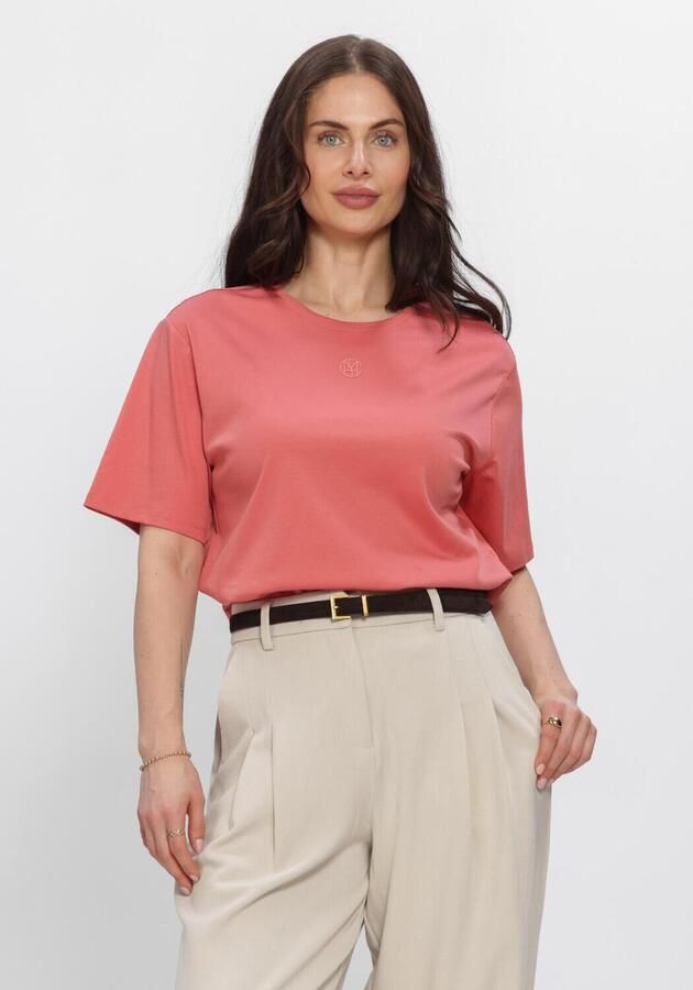 MSCH COPENHAGEN Dames Tops & T-shirts Mschmelea Icon Tee Roze