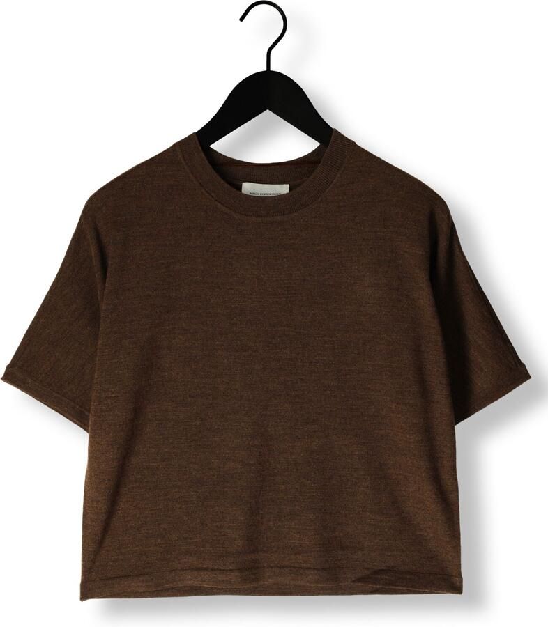 MSCH COPENHAGEN Dames Tops & T-shirts Mschnema Avalina 2 4 Pullover Bruin