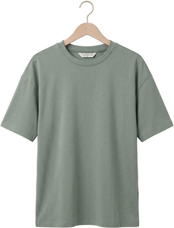 MSCH COPENHAGEN Dames Tops & T-shirts Mschnilda Ima Q Ss Sweatshirt Groen - Foto 2