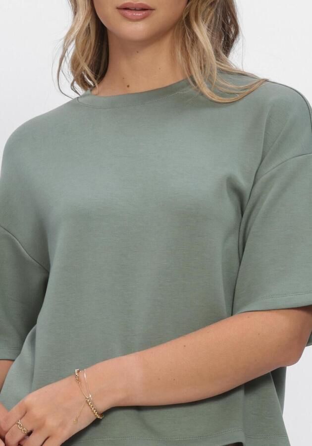 MSCH COPENHAGEN Dames Tops & T-shirts Mschnilda Ima Q Ss Sweatshirt Groen - Foto 4