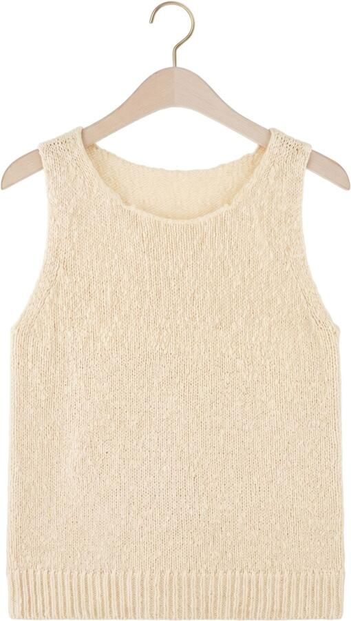 MSCH COPENHAGEN Dames Tops & T-shirts Mschvivika Hannalie Sl Top Creme - Foto 4
