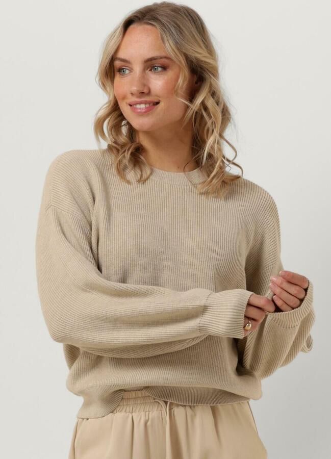 MSCH COPENHAGEN Dames Truien & Vesten Mschacentia Rachelle Pullover Zand - Foto 4