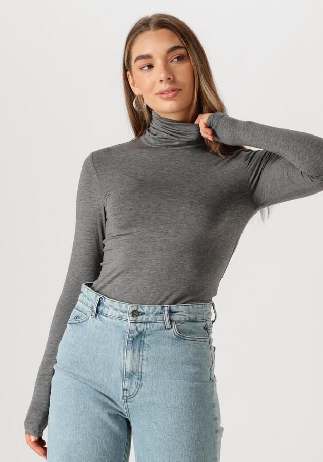 MSCH COPENHAGEN Dames Truien & Vesten Mschbetrina R Ls Top Grijs - Foto 4