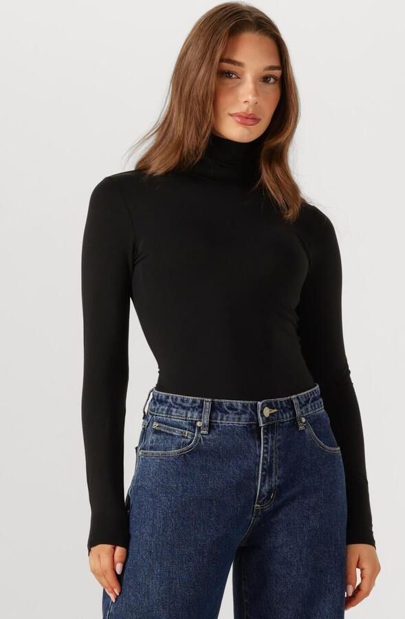 MSCH COPENHAGEN Dames Truien & Vesten Mschbetrina R Ls Top Zwart - Foto 4