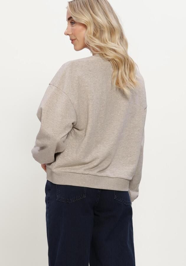MSCH COPENHAGEN Dames Truien & Vesten Mschbrawley Briena Logo Sweatshirt Beige - Foto 3