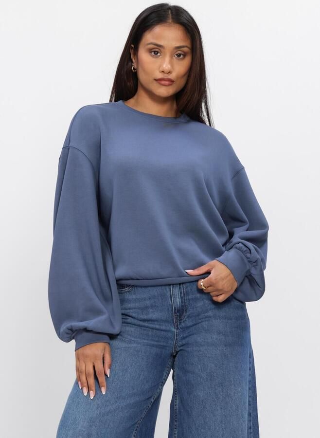 MSCH COPENHAGEN Dames Truien & Vesten Mschbrionna Ima Q Sweatshirt Blauw