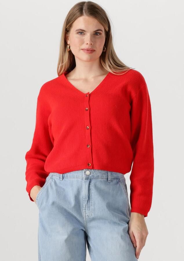 MSCH COPENHAGEN Dames Truien & Vesten Mschklaka Cardigan Oranje - Foto 4