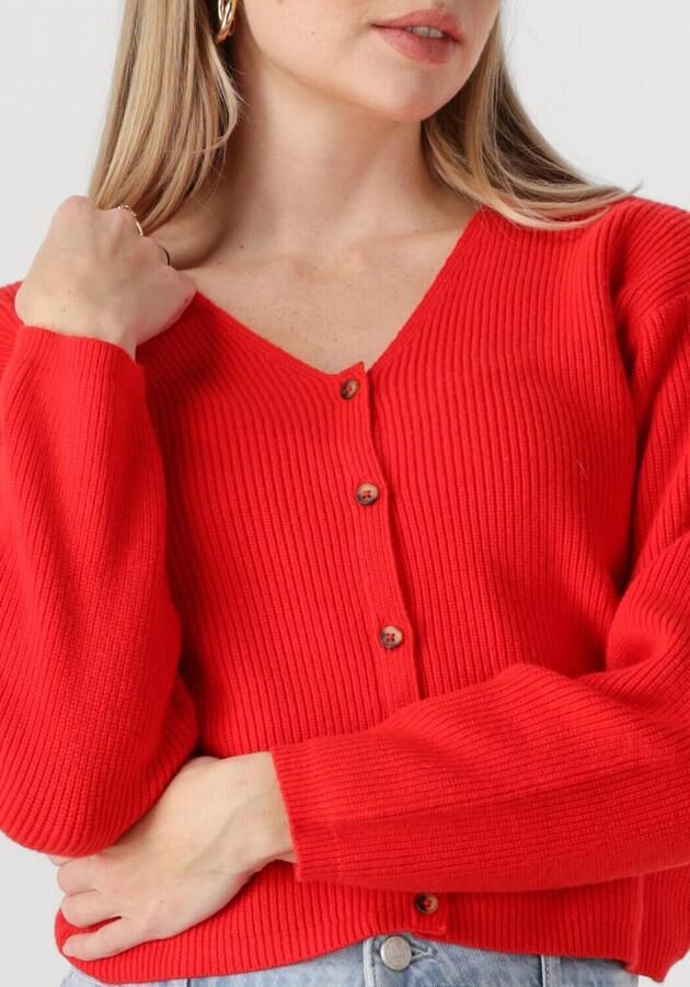 MSCH COPENHAGEN Dames Truien & Vesten Mschklaka Cardigan Oranje - Foto 3