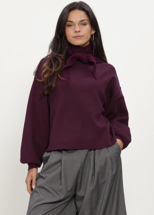 MSCH Copenhagen oversized fit gebreide pullover van viscosemix model 'Mercy East'