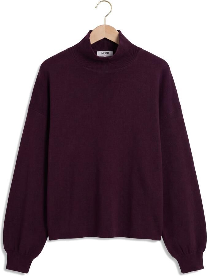 MSCH Copenhagen oversized fit gebreide pullover van viscosemix model 'Mercy East' - Foto 2