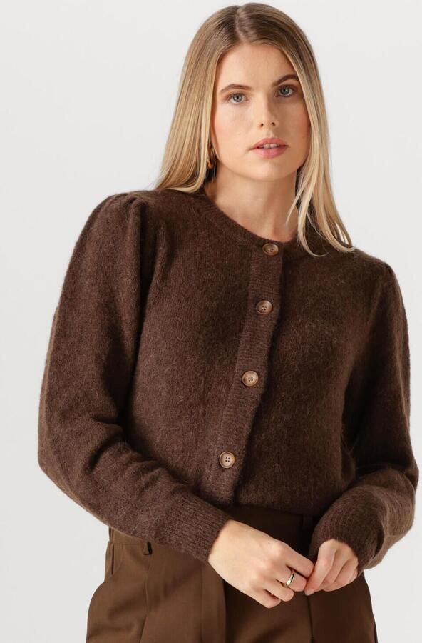 MSCH COPENHAGEN Dames Truien & Vesten Mschmiabelle Hope Cardigan Bruin - Foto 4