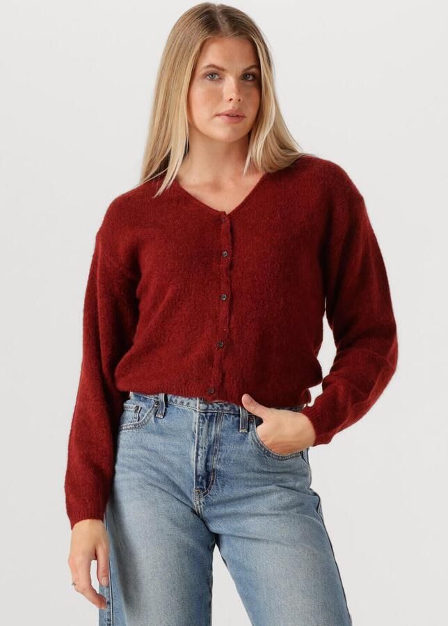 MSCH COPENHAGEN Dames Truien & Vesten Mschmilania Hope Cardigan Bordeaux - Foto 4