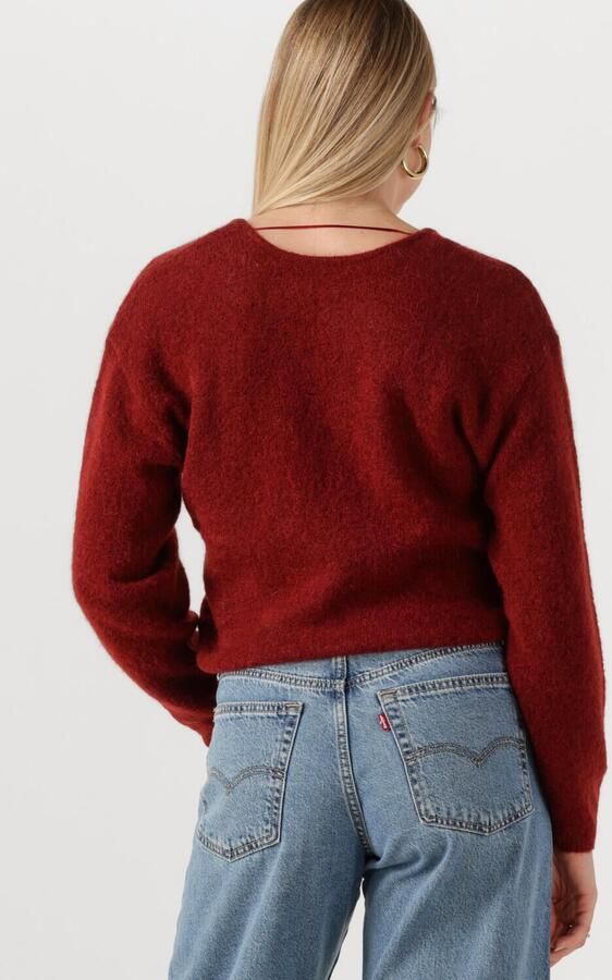 MSCH COPENHAGEN Dames Truien & Vesten Mschmilania Hope Cardigan Bordeaux - Foto 3