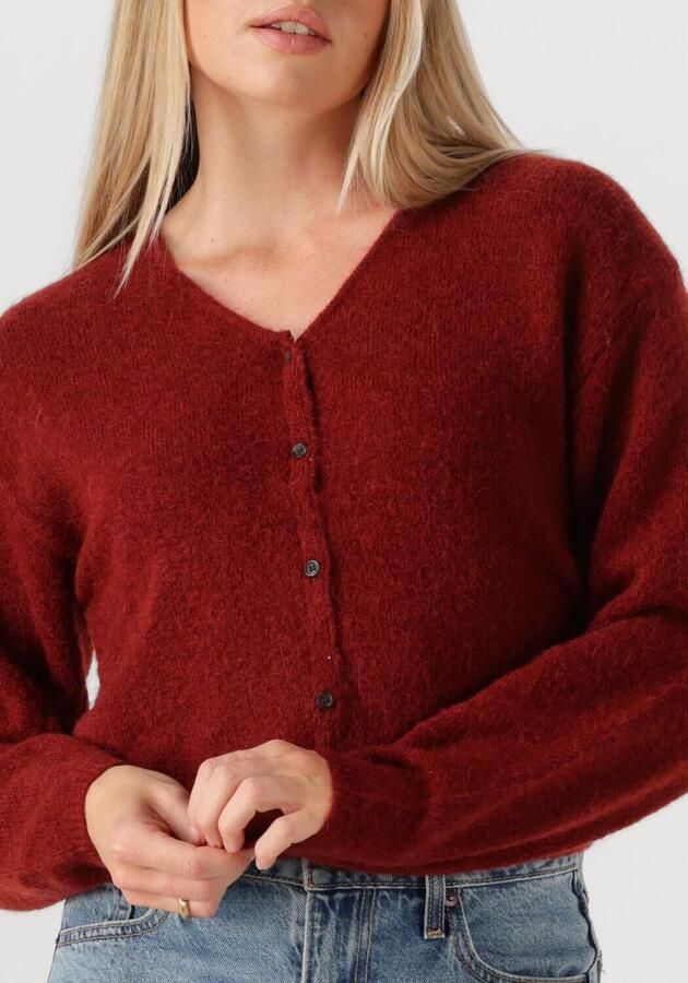 MSCH COPENHAGEN Dames Truien & Vesten Mschmilania Hope Cardigan Bordeaux - Foto 2