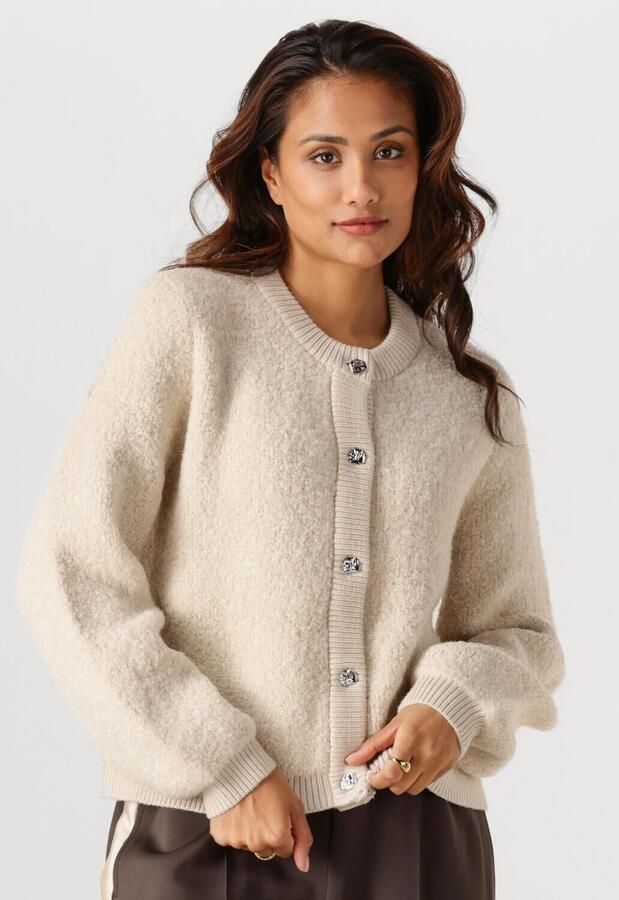 MSCH COPENHAGEN Dames Truien & Vesten Mschnerida Knit Jacket Creme - Foto 4