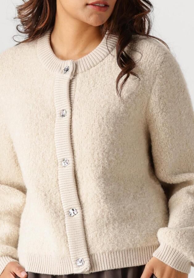 MSCH COPENHAGEN Dames Truien & Vesten Mschnerida Knit Jacket Creme - Foto 2