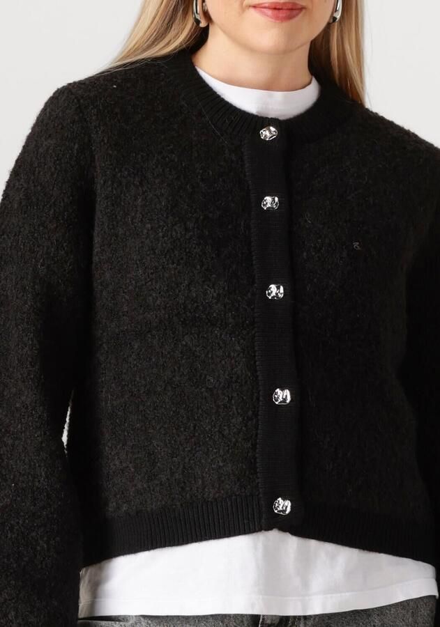 MSCH COPENHAGEN Dames Truien & Vesten Mschnerida Knit Jacket Zwart - Foto 2