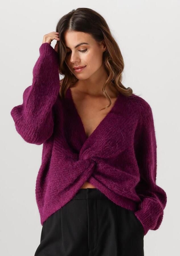 Moss copenhagen Paarse Pullover voor Stijlvol Comfort Purple Dames - Foto 4