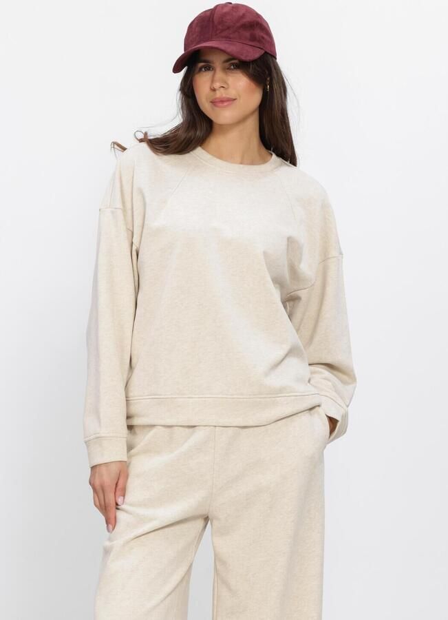 MSCH COPENHAGEN Dames Truien & Vesten Mschtaia Briena Sweatshirt Ecru