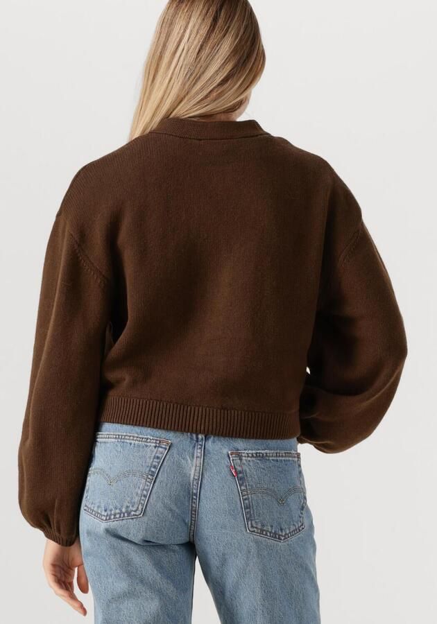 MSCH COPENHAGEN Dames Truien & Vesten Mschzafina Cardigan Bruin - Foto 2