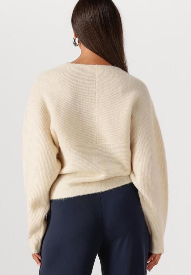 MSCH COPENHAGEN Dames Truien & Vesten Mschzinelle Hope Wrap Pullover Ecru - Foto 3