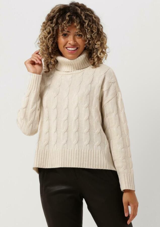 MSCH COPENHAGEN Dames Truien & Vesten Rahima Latifa Roll Neckf Ecru - Foto 4