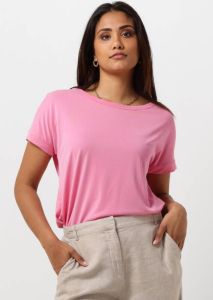 MSCH Copenhagen Roze T-shirt Mschfenya Modal Tee