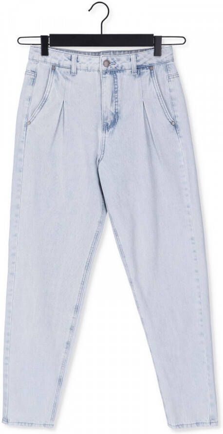 My Essential Wardrobe high waist wide leg jeans MWDean light blue wash