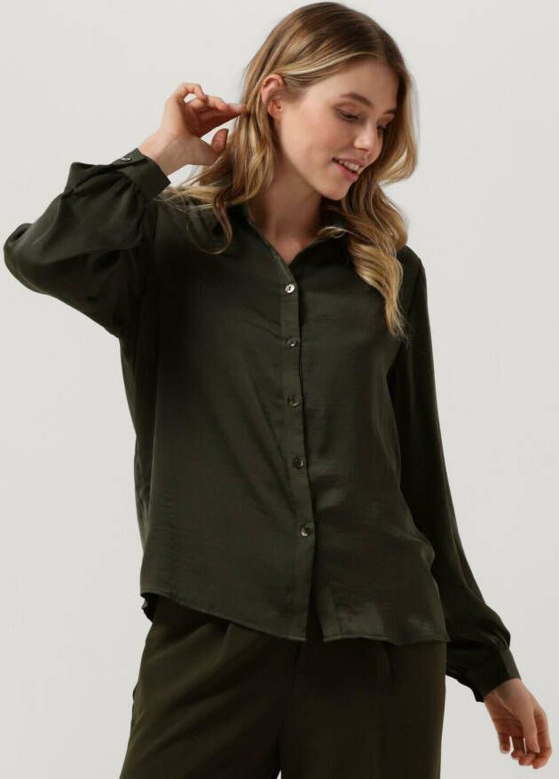 My Essential Wardrobe Groene Hllo Shirt Blouse Green Dames