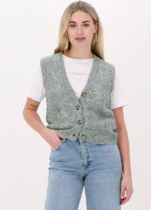 My Essential Wardrobe Groene Spencer Lago Knit Vest
