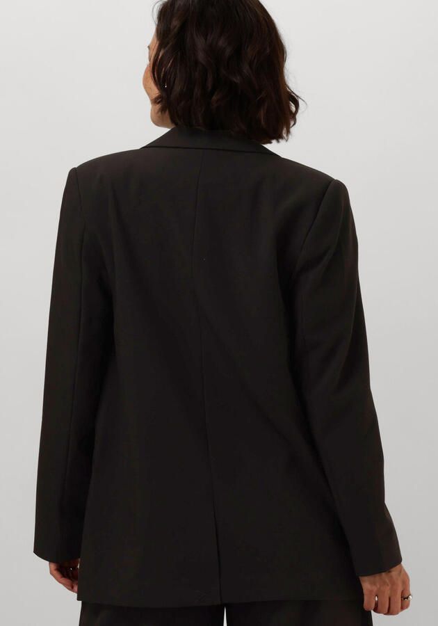 My Essential Wardrobe Klassieke Zwarte Blazer met Schoudervullingen Black Dames - Foto 3