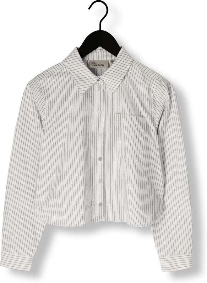 MY ESSENTIAL WARDROBE Dames Blouses Jeanmw Short Shirt Wit