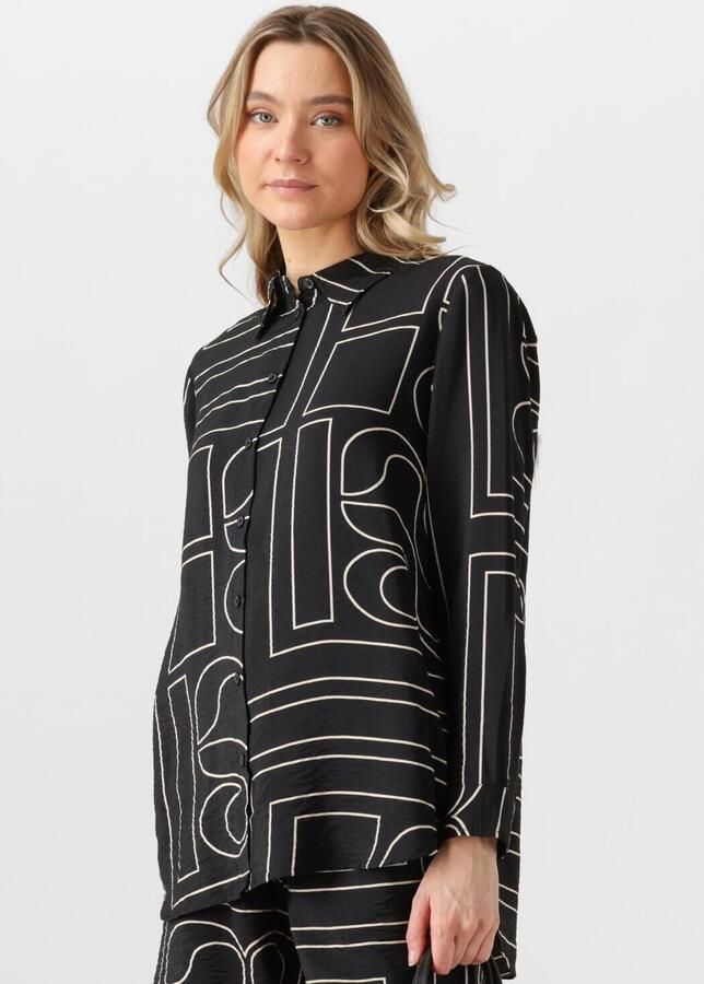 MY ESSENTIAL WARDROBE Dames Blouses Kellymw Shirt Zwart - Foto 4