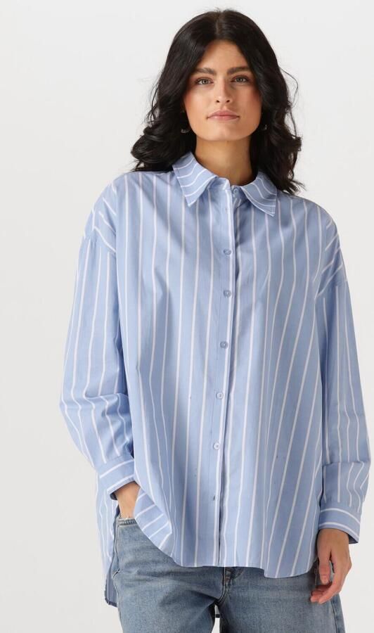 My Essential Wardrobe Relaxed fit overhemdblouse met manchetten model 'Kiona' - Foto 4