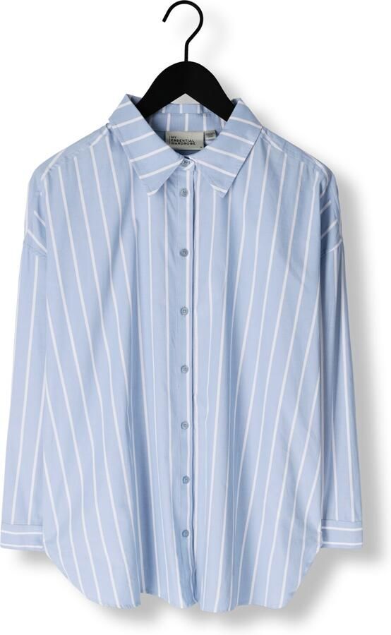 My Essential Wardrobe Relaxed fit overhemdblouse met manchetten model 'Kiona' - Foto 3