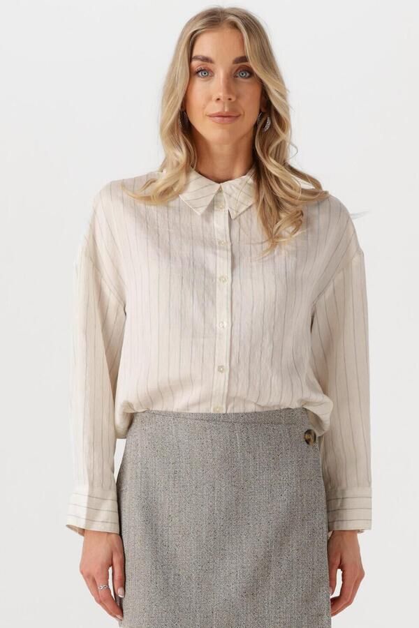 MY ESSENTIAL WARDROBE Dames Blouses Limamw Shirt Beige - Foto 4