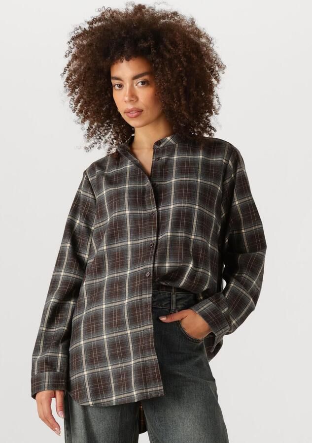 MY ESSENTIAL WARDROBE Dames Blouses Marlymw Shirt Bruin - Foto 4