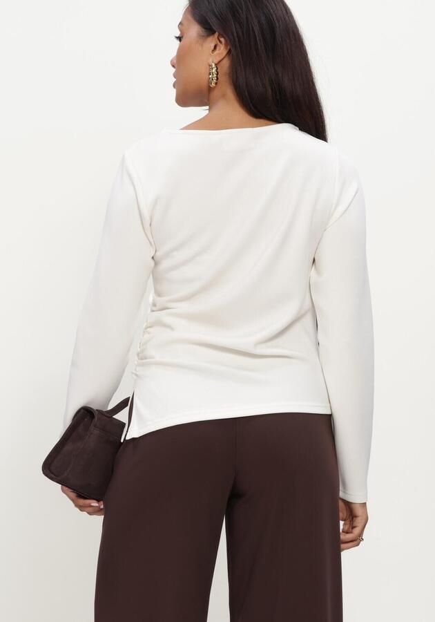 MY ESSENTIAL WARDROBE Dames Blouses Mwhelle Asymmetric Blouse Gebroken Wit - Foto 3