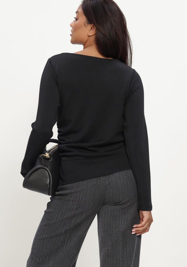 My Essential Wardrobe Regular fit shirt met lange mouwen met rimpelingen model 'Helle' - Foto 3